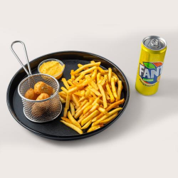 Chili-Cheese-Nuggets Menü
