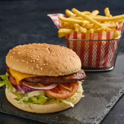 Cheese Burger Meal (1/2)