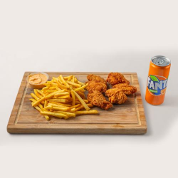 Chicken-Wings Menü