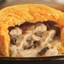 Chicken & Mushroom Pie