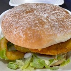 Chicken Tower Burger