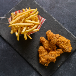 Spicy Chicken Wings Meal