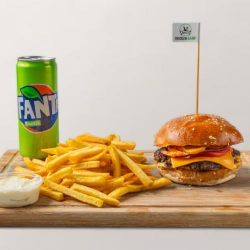 Cheeseburger Menü